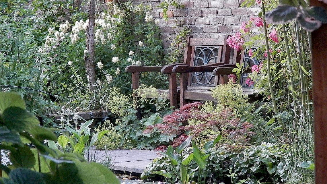 de tuin van Hof in Ruurlo